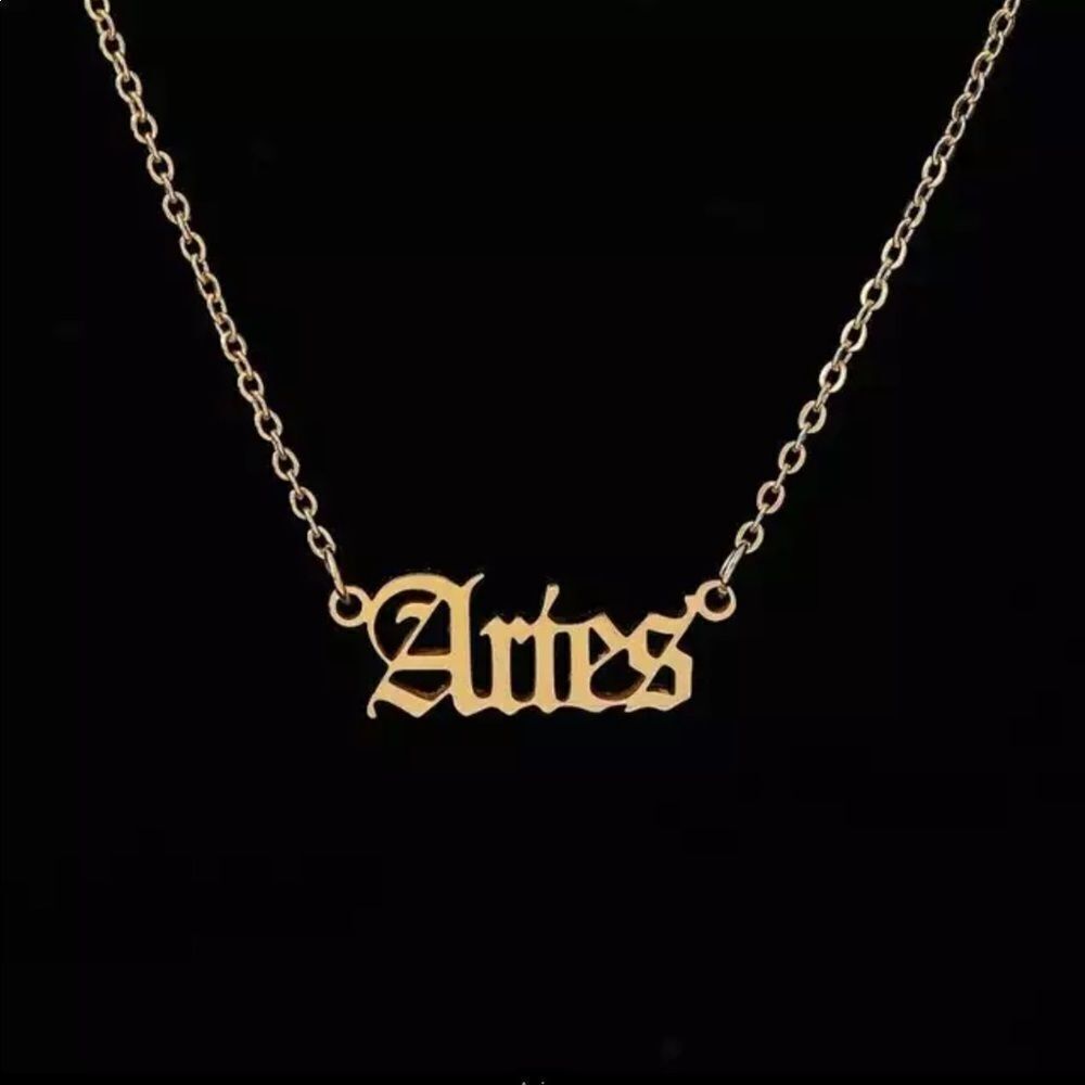 ARIES ZODIAC NECKLACE‎
